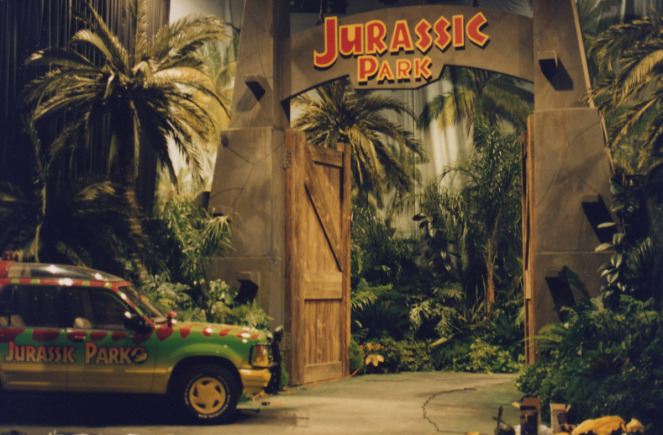 Art Direction - Jurassic Park Exhibit  Universal Studios Hollywood